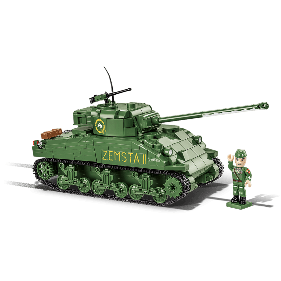 COB2276 World War 2 - Sherman IC Firefly Hybrid (600 Piece Kit) - Cobi - Titan Pop Culture