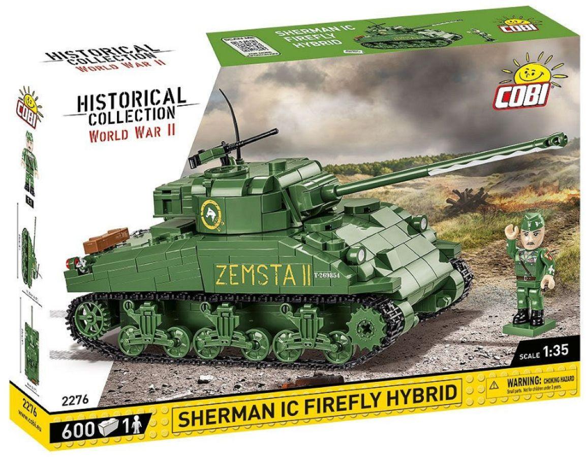 COB2276 World War 2 - Sherman IC Firefly Hybrid (600 Piece Kit) - Cobi - Titan Pop Culture