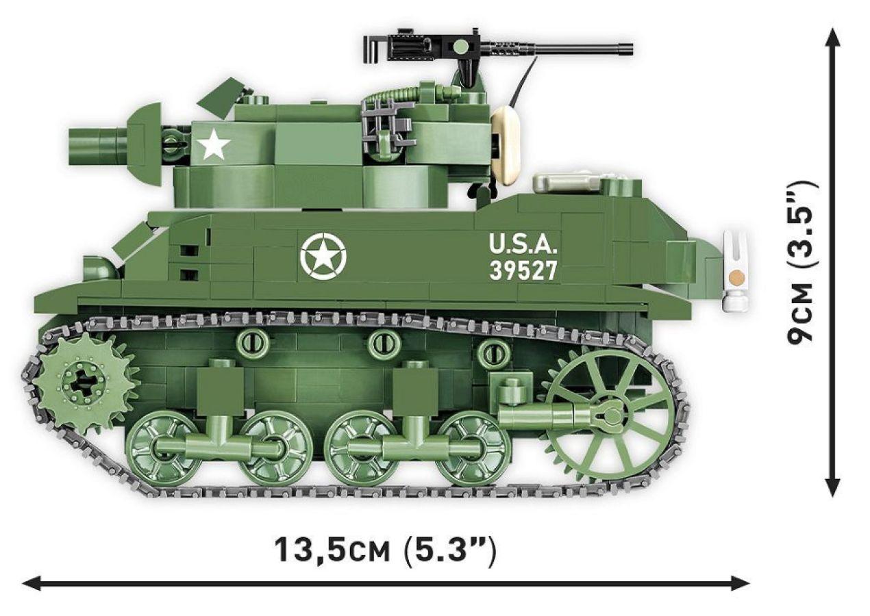 COB2279 World War 2 - Howitzer Motor Carriage M8 Scott (519 Piece Kit) - Cobi - Titan Pop Culture