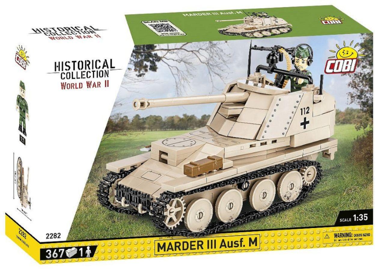 COB2282 World War 2 - Sd.Kfz. 138 Marder III Ausf.M (363 Piece Kit) - Cobi - Titan Pop Culture