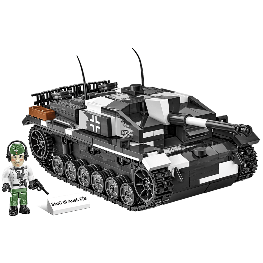 COB2286 World War 2 - Stug Iii Ausf F/Flammpanzer (536 Piece Kit) - Cobi - Titan Pop Culture