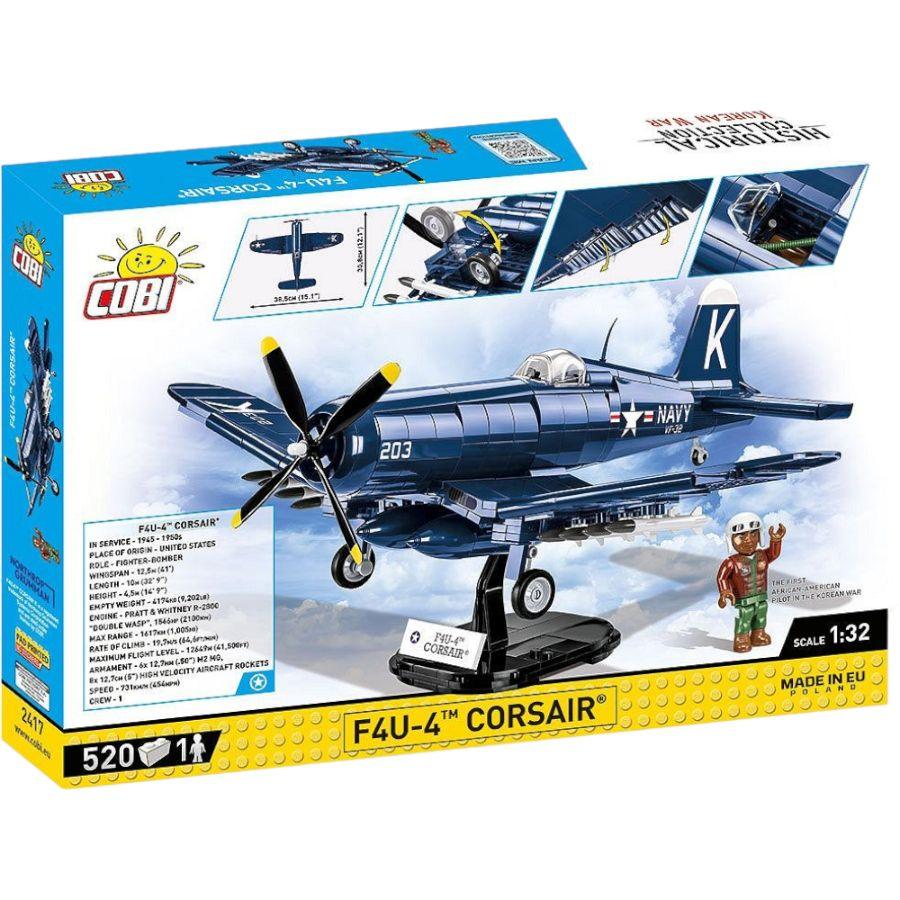 COB2417 Korean War - Vought F4U-4 Corsair (520 Piece Kit) - Cobi - Titan Pop Culture