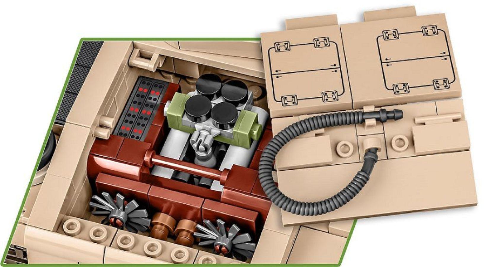 COB2562 World War 2 - Panzer III Ausf.J & Field Workshop (780 Piece Kit) - Cobi - Titan Pop Culture