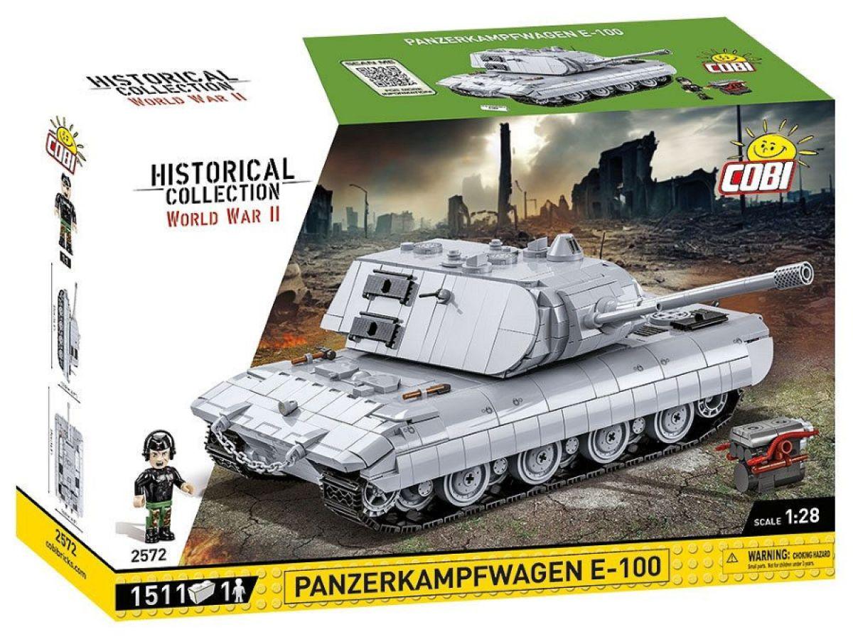COB2572 World War 2 - Panzerkampfwagen E-100 (1510 Piece Kit) - Cobi - Titan Pop Culture