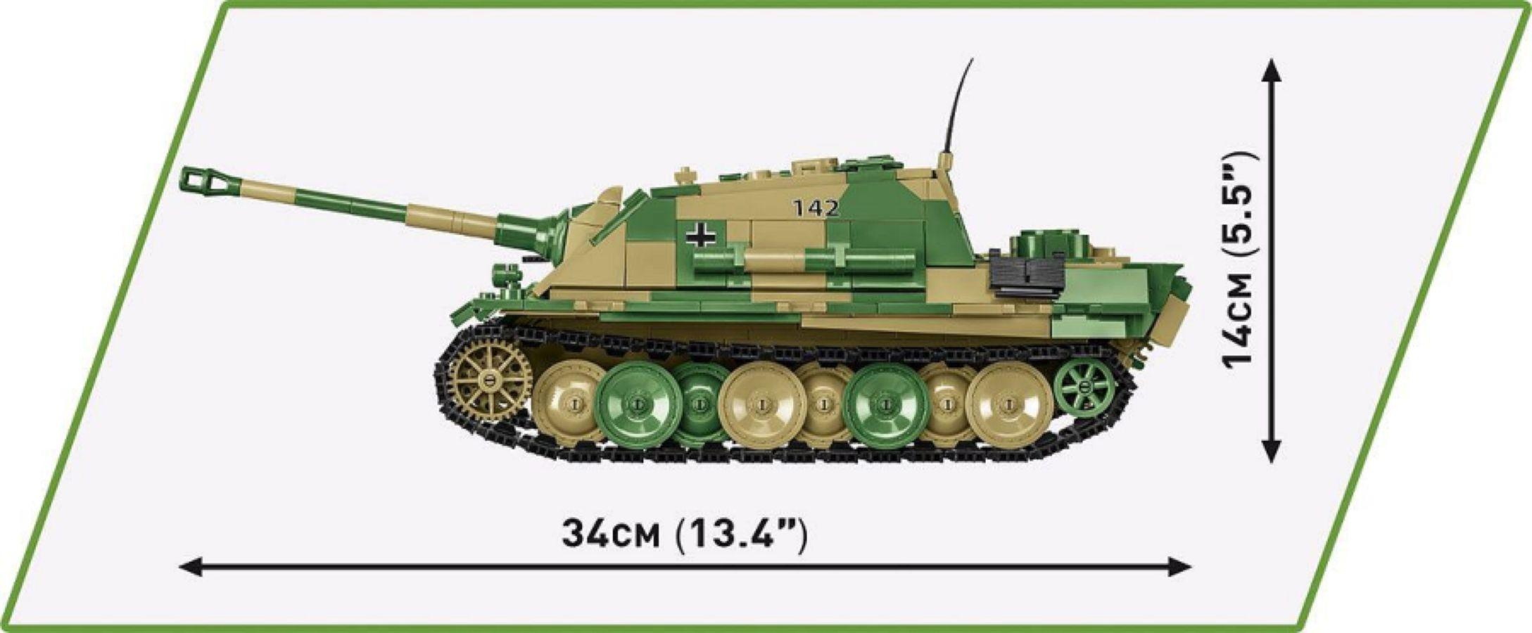 COB2574 World War 2 - Sd.Kfz.173 Jagdpanther (970 Piece Kit) - Cobi - Titan Pop Culture