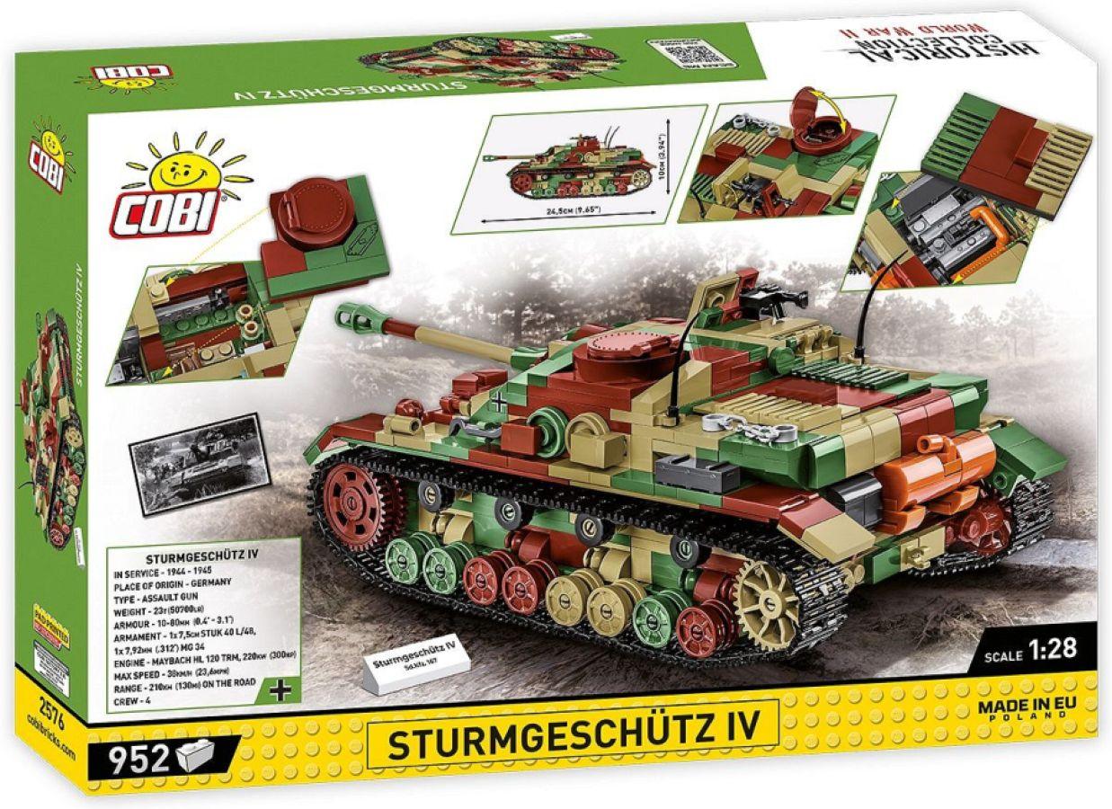 COB2576 World War 2 - Sd.Kfz.167 Sturmgeschutz IV (954 Piece Kit) - Cobi - Titan Pop Culture