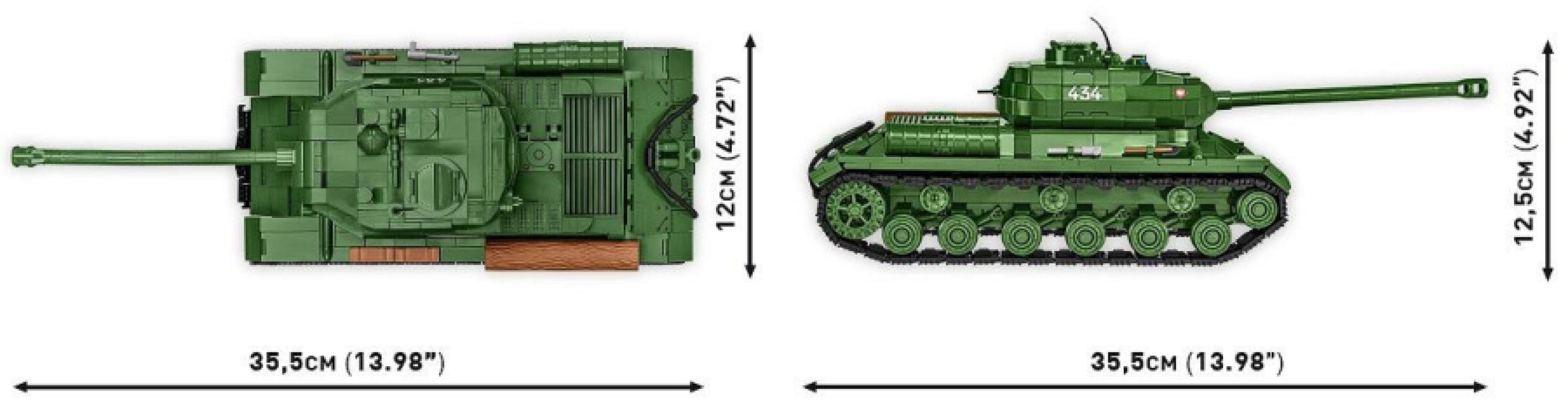 COB2578 World War 2 - IS-2 (3 in 1) (1044 Piece Kit) - Cobi - Titan Pop Culture