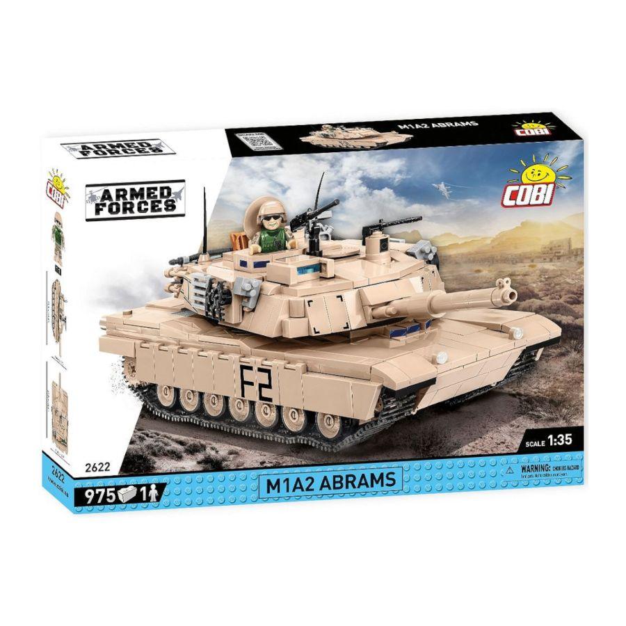 COB2622 Armed Forces - M1A2 Abrams (982 Piece Kit) - Cobi - Titan Pop Culture