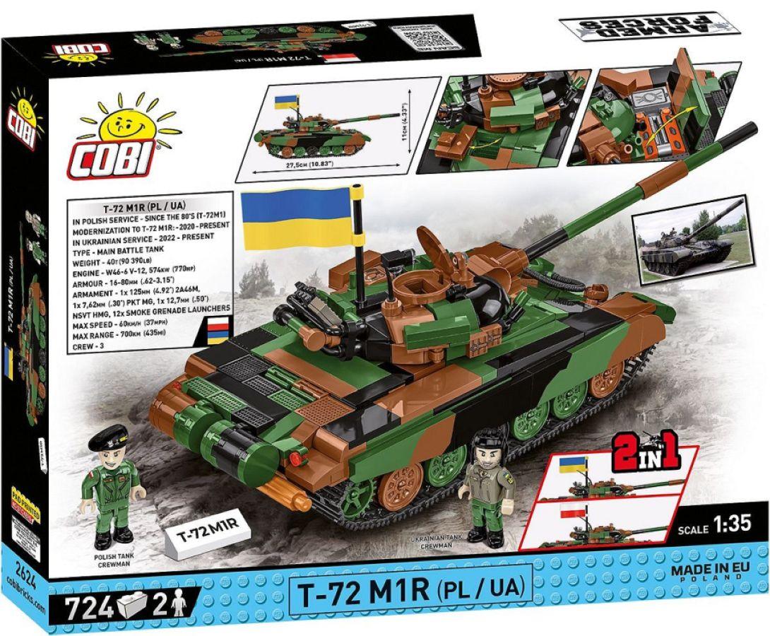COB2624 Armed Forces - T-72M1R (PL/UA) (724 Piece Kit) - Cobi - Titan Pop Culture