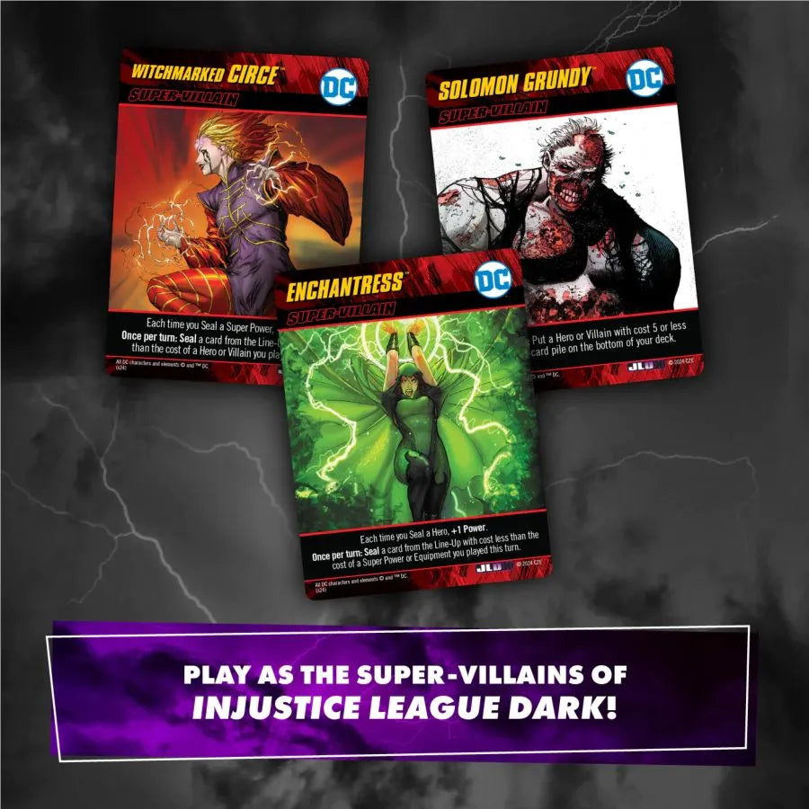 CRY80290 DC Comics - Justice League Dark Deck-Building Game [Expansion Set] - Cryptozoic Entertainment - Titan Pop Culture