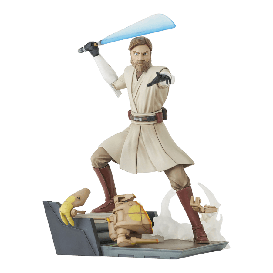 DSTJUN242417 Star Wars - General Kenobi PVC Statue - Diamond Select Toys - Titan Pop Culture