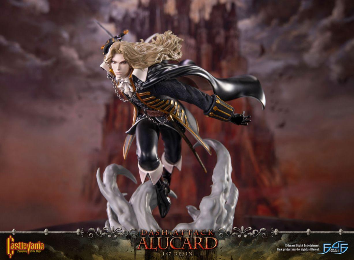 F4FCVSALST Castlevania: Symphony of the Night - Dash Attack Alucard Statue - First 4 Figures - Titan Pop Culture