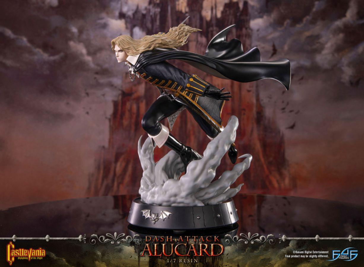 F4FCVSALST Castlevania: Symphony of the Night - Dash Attack Alucard Statue - First 4 Figures - Titan Pop Culture
