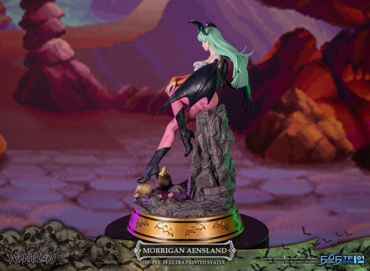 F4FDKMOVST Darkstalkers - Morrigan Aensland PVC Statue - First 4 Figures - Titan Pop Culture