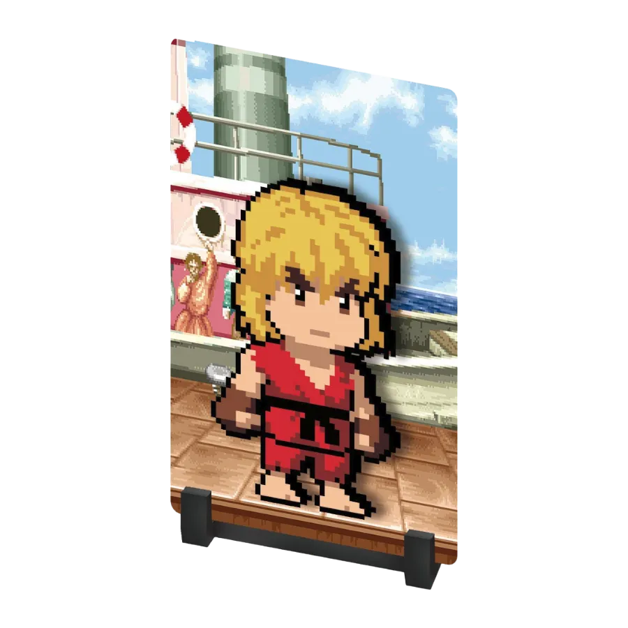 Street Fighter 2 - Ken 4.3" FiGGYZ