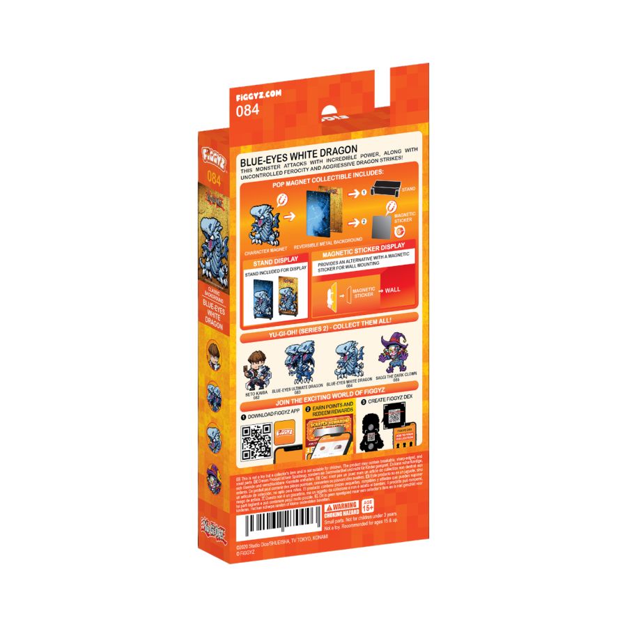 Yu-Gi-Oh! - Blue-Eyes White Dragon 4.3" FIGGYZ