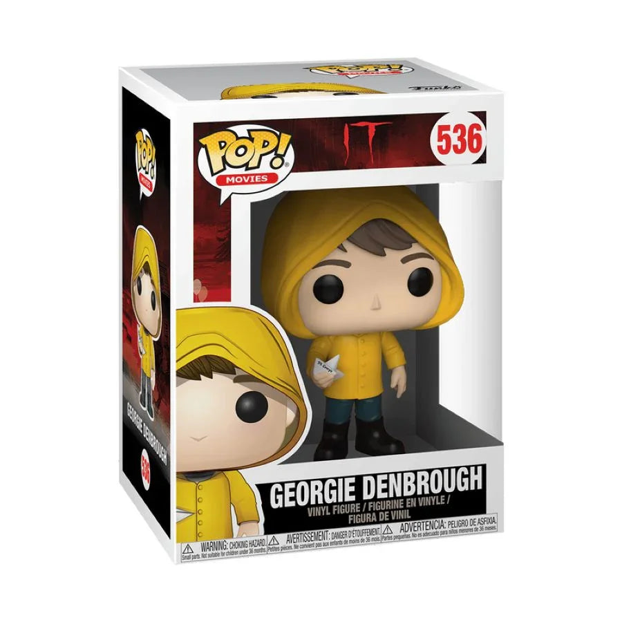 It (2017) - Georgie Denbrough (con persecución) ¡Pop! Vinilo