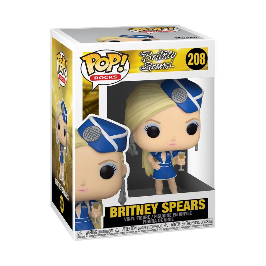 FUN52033 Britney Spears - Stewardess Pop! Vinyl - Funko - Titan Pop Culture
