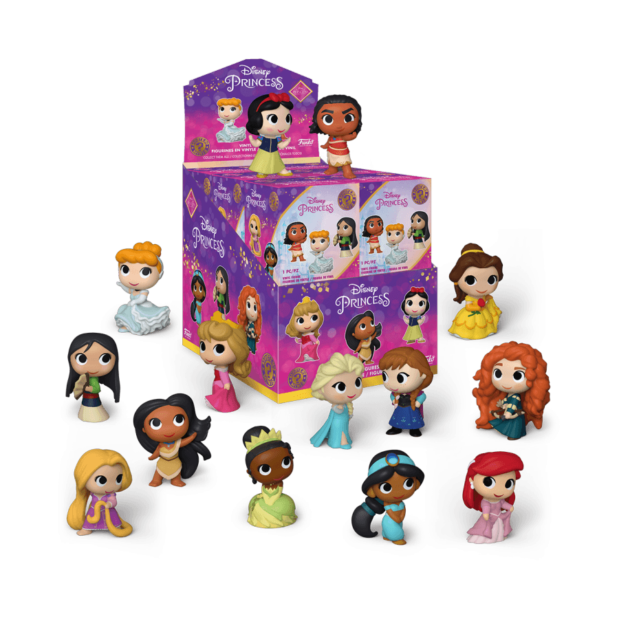 FUN54740 Disney - Ultimate Princesses Mystery Minis Blind Box - Funko - Titan Pop Culture