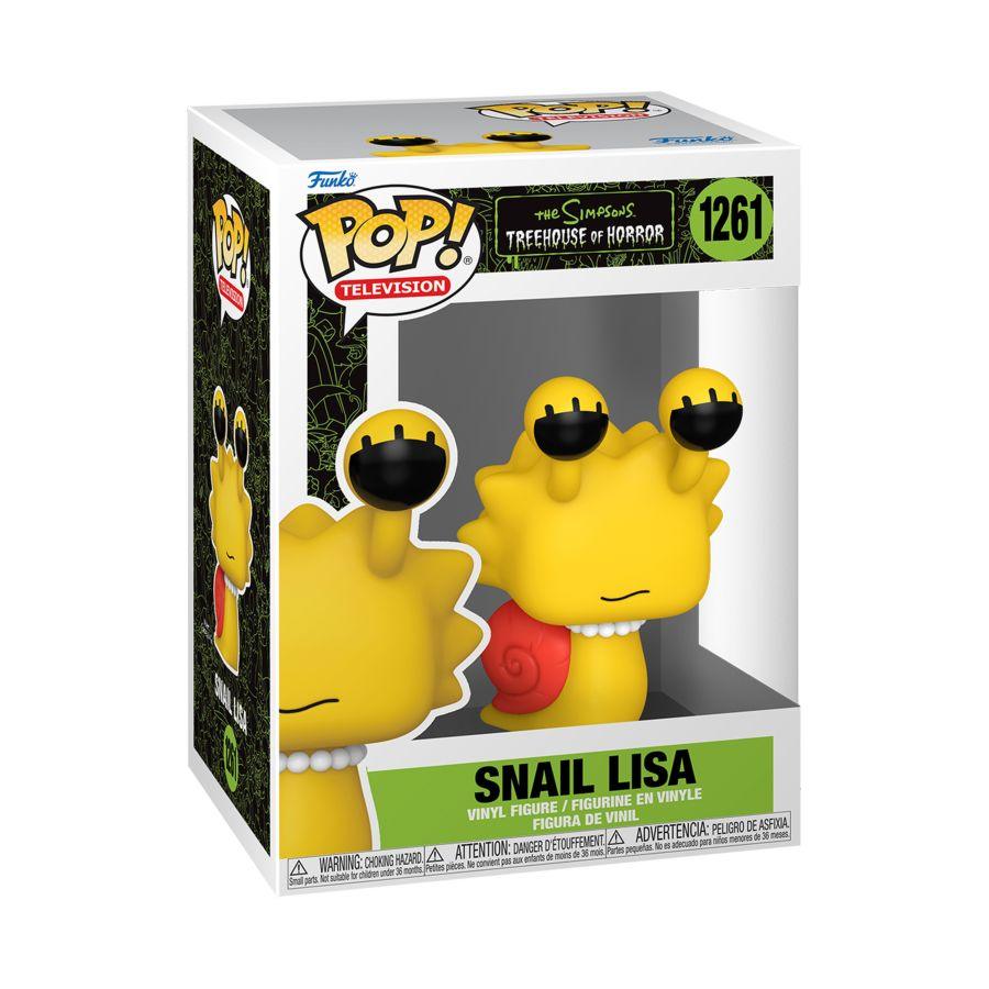 FUN64359 The Simpsons - Snail Lisa, Treehouse of Horror Pop! Vinyl - Funko - Titan Pop Culture