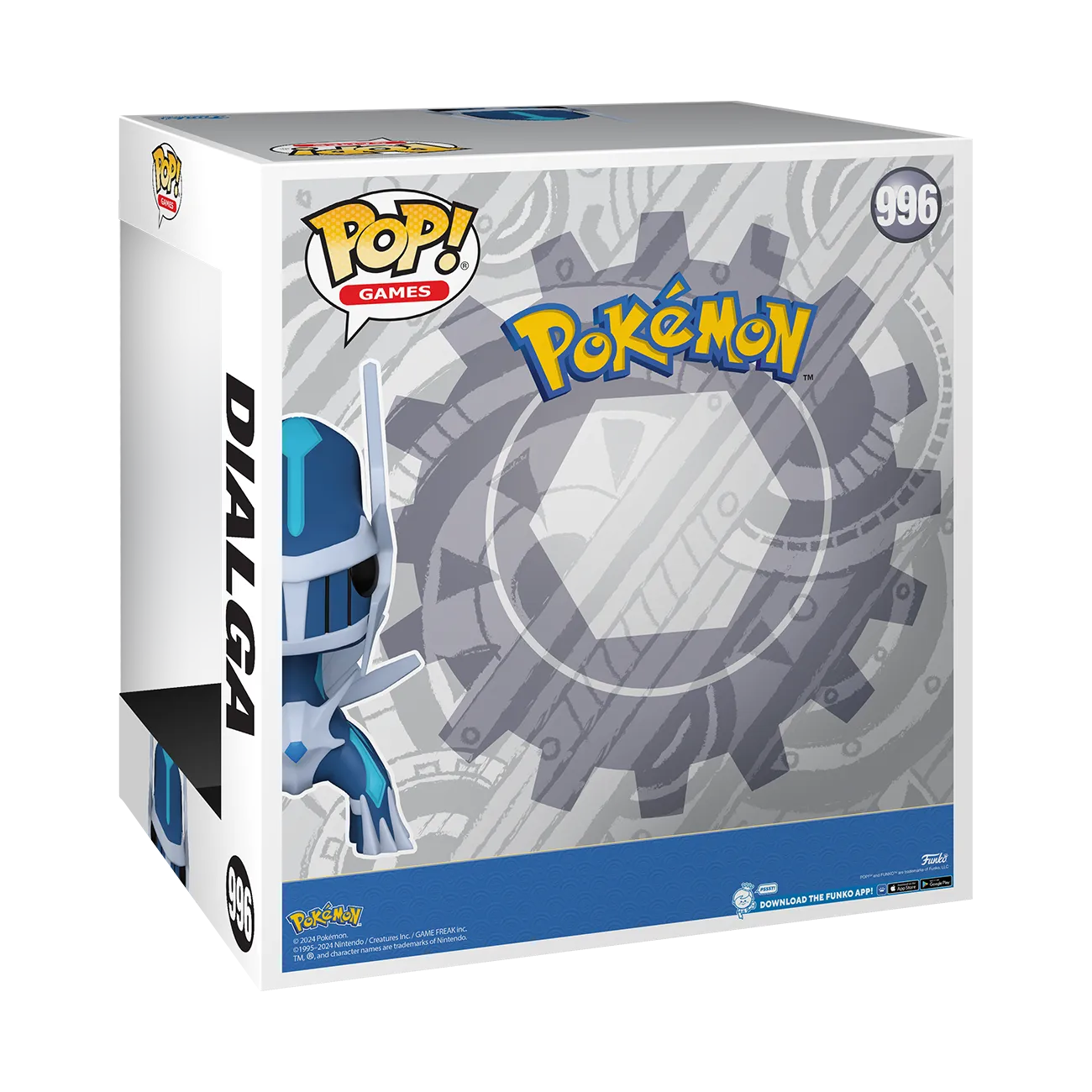 Pokemon - Dialga (Legendary) NYCC 2024 US Exclusive 10" Pop! Vinyl [RS]