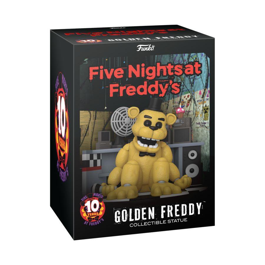 FUN71978 Five Nights at Freddy's - Golden Freddy Vinyl Statue - Funko - Titan Pop Culture