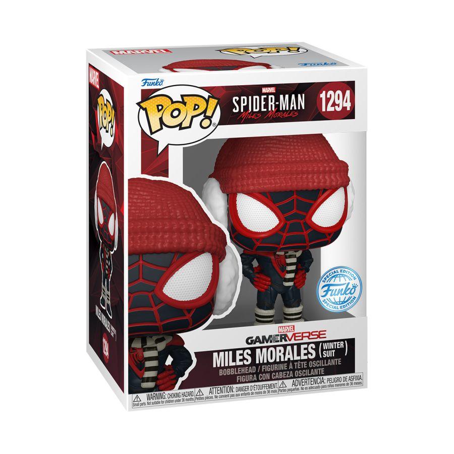 FUN74722 Spider-Man: Miles Morales - Winter Miles Pop! Vinyl [RS] - Funko - Titan Pop Culture
