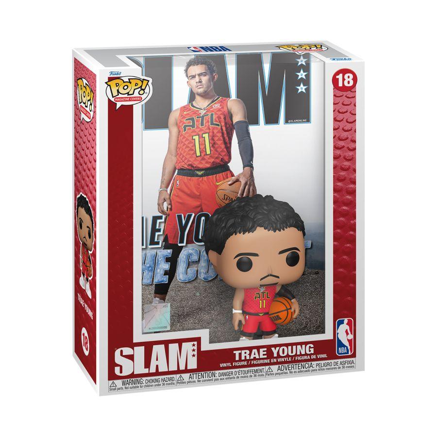 FUN75072 NBA: Slam - Trae Young Pop! Cover - Funko - Titan Pop Culture