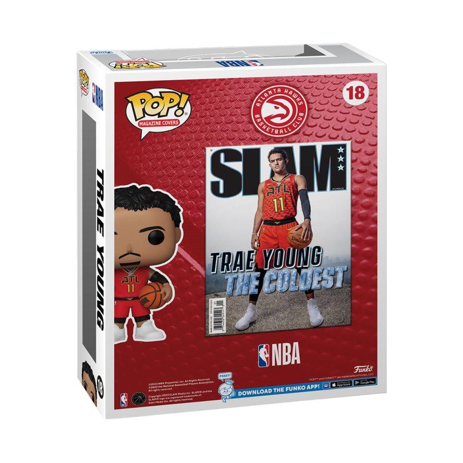 FUN75072 NBA: Slam - Trae Young Pop! Cover - Funko - Titan Pop Culture