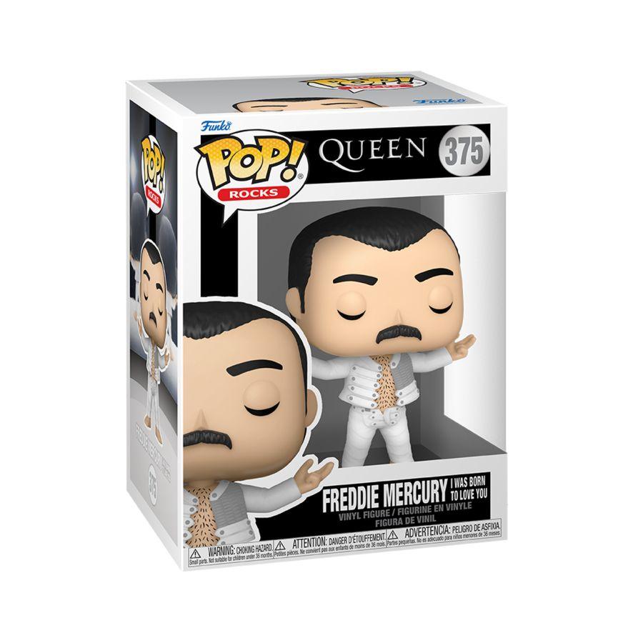 FUN75375 Queen - Freddie Mercury (I Was Born To Love You) Pop! Vinyl - Funko - Titan Pop Culture