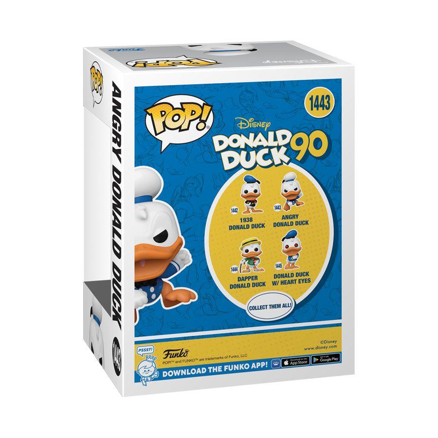 FUN75723 Donald Duck: 90th Anniversary - Donald Duck (Angry) Pop! Vinyl - Funko - Titan Pop Culture