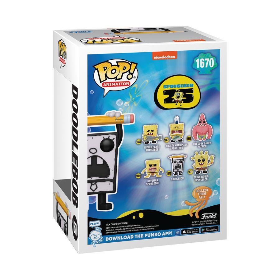 FUN75733 Spongebob: 25th Anniversary - Doodlebob Pop! Vinyl - Funko - Titan Pop Culture