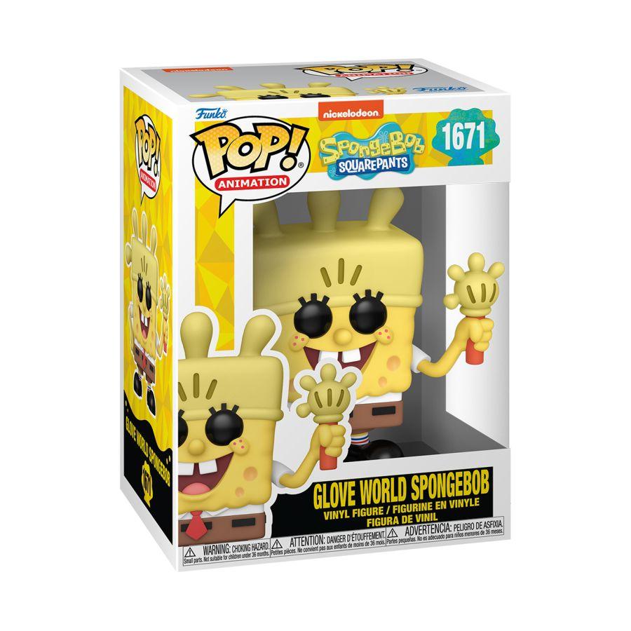 FUN75734 Spongebob: 25th Anniversary - Glove World Spongebob Pop! Vinyl - Funko - Titan Pop Culture