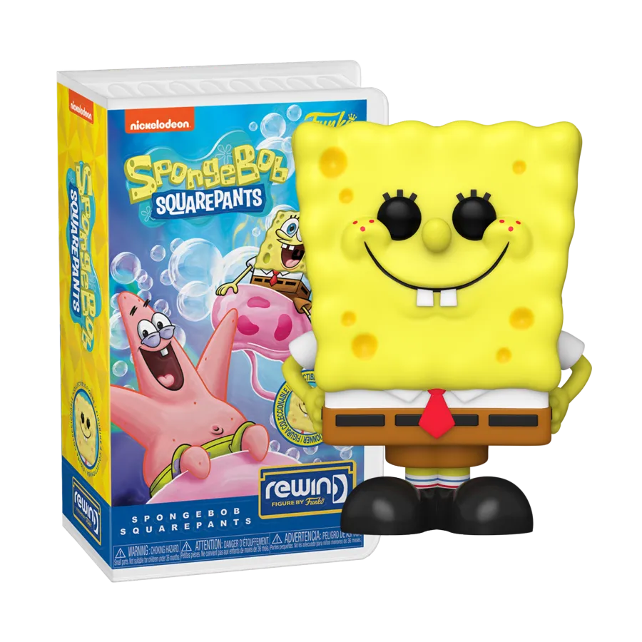 FUN75812 SpongeBob Squarepants - SpongeBob Squarepants Rewind Figure - Funko - Titan Pop Culture