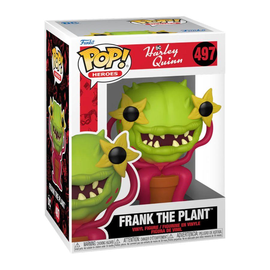 FUN75847 Harley Quinn: Animated TV Series (2019) - Frank the Plant Pop! Vinyl - Funko - Titan Pop Culture