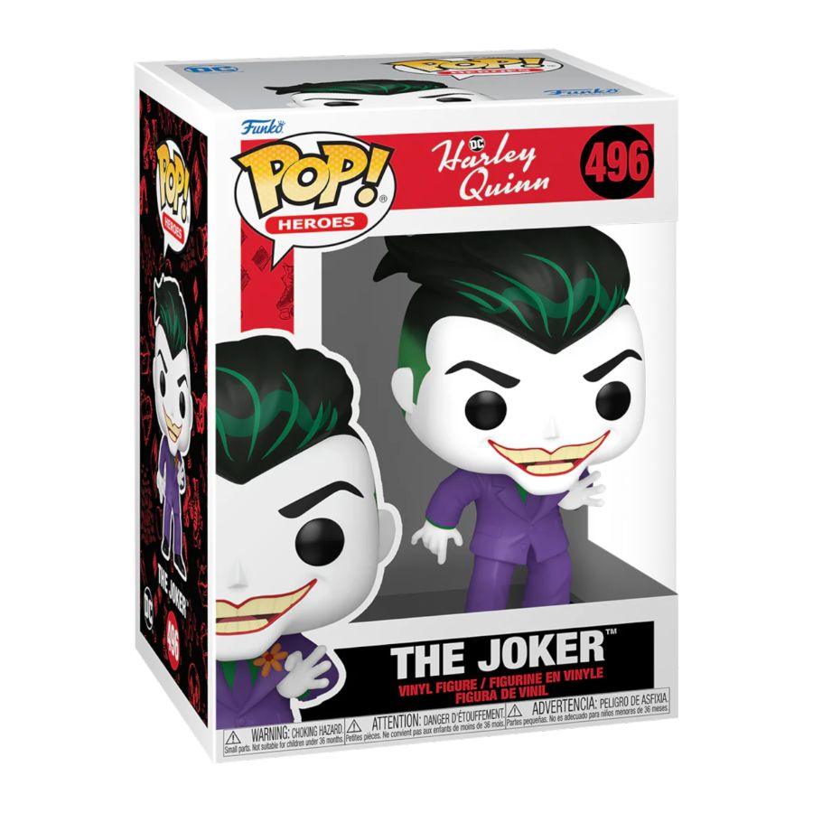 FUN75850 Harley Quinn: Animated TV Series (2019) - The Joker Pop! Vinyl - Funko - Titan Pop Culture