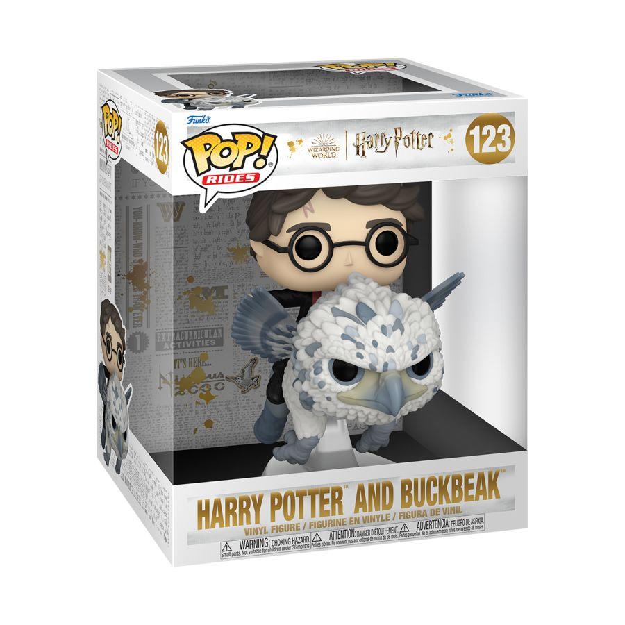 FUN76008 Harry Potter - Harry & Buckbeak Pop! Ride - Funko - Titan Pop Culture
