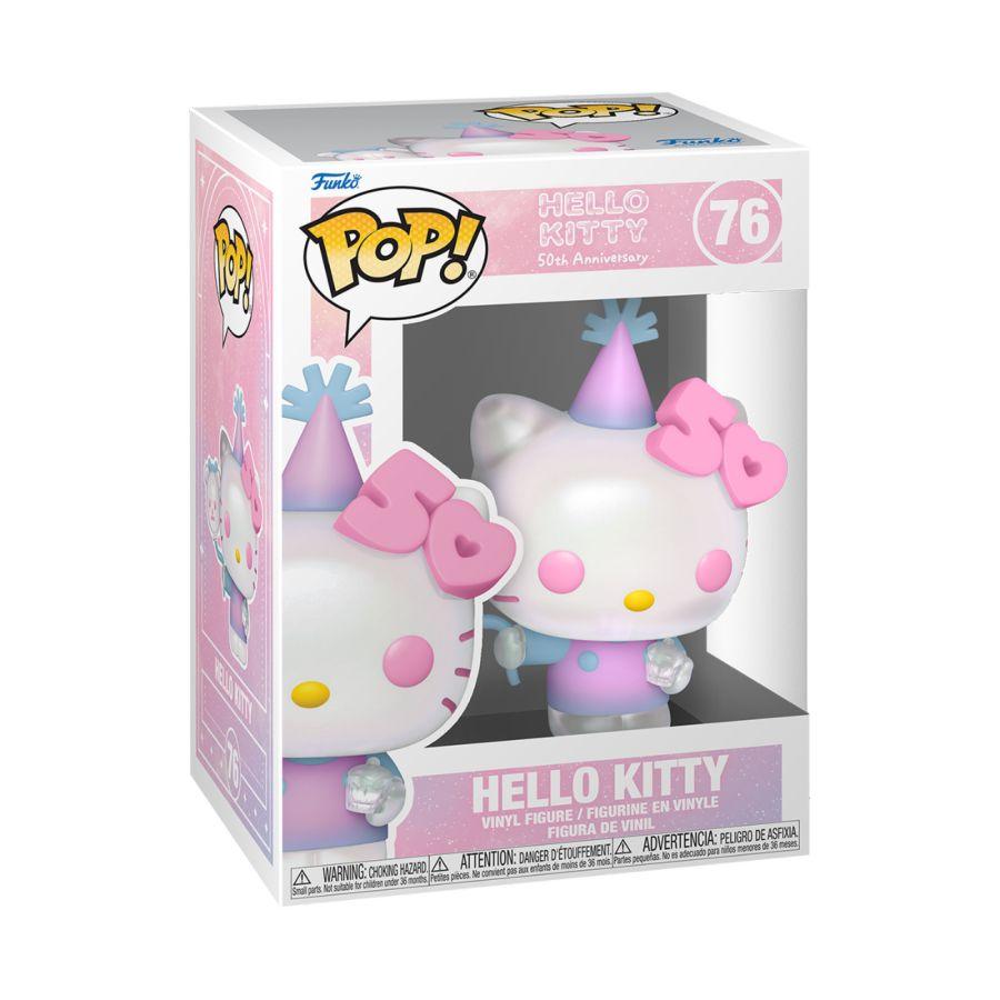 FUN76090 Hello Kitty 50th - Hello Kitty with Balloons Pop! Vinyl - Funko - Titan Pop Culture