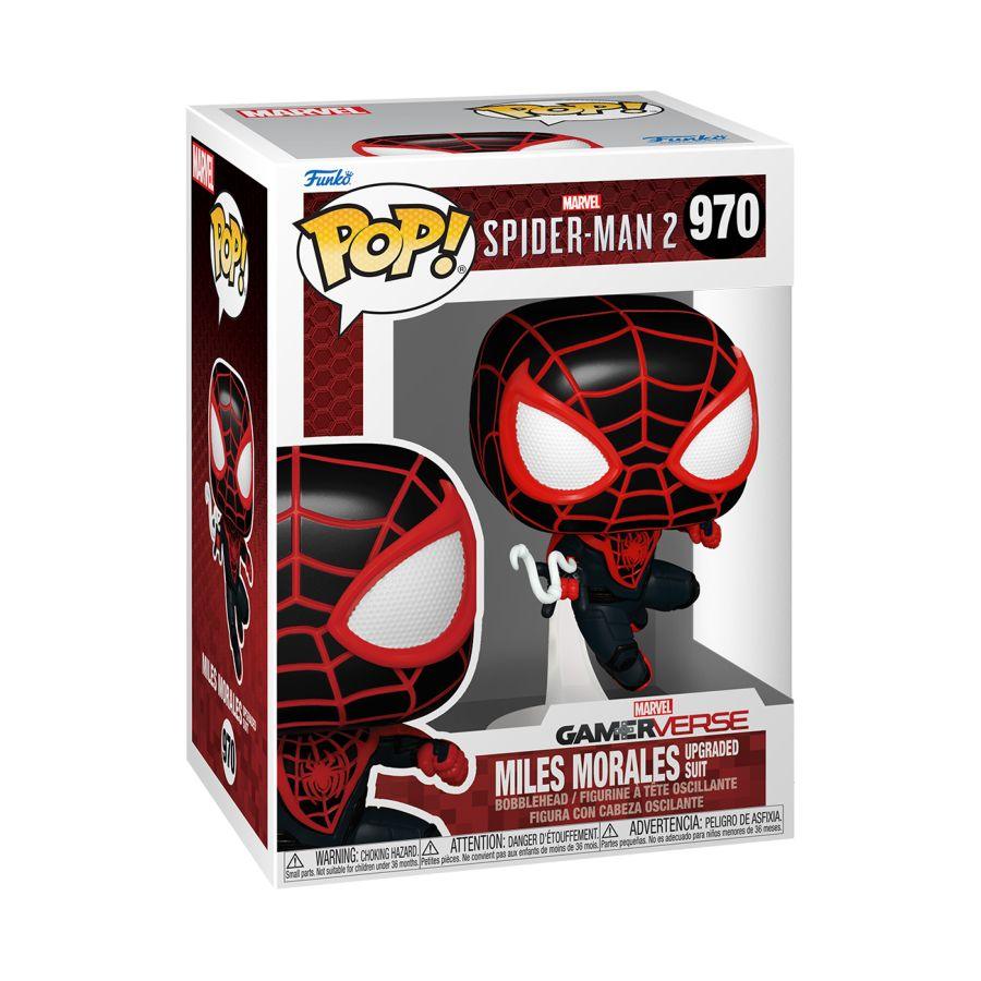 FUN76108 Spiderman 2 (VG'23) - Miles Morales Upgraded Suit Pop! Vinyl - Funko - Titan Pop Culture