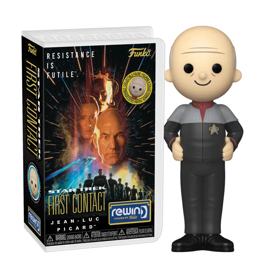 FUN76115 Star Trek: First Contact - Jean-Luc Rewind Figure - Funko - Titan Pop Culture