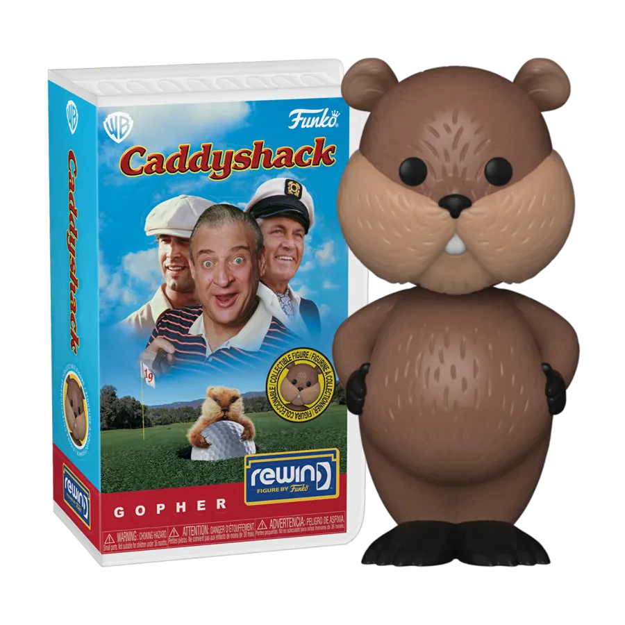 FUN76122 Caddyshack - Gopher Rewind Figure - Funko - Titan Pop Culture