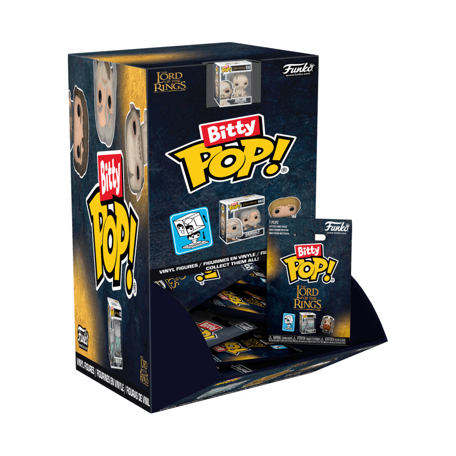 FUN76399 The Lord of the Rings - Bitty Pop! Blind Bag Assortment (Display of 32) - Funko - Titan Pop Culture