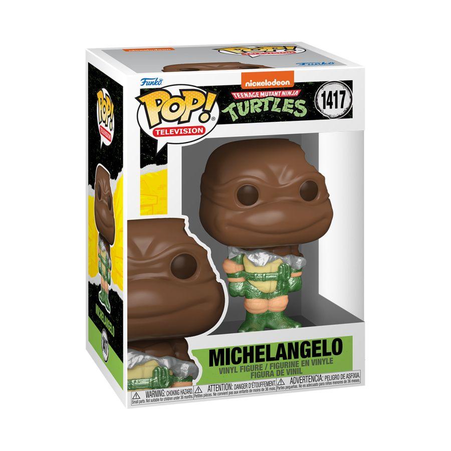 FUN76437 Teenage Mutant Ninja Turtles - Michelangelo (Easter Chocolate) Pop! Vinyl - Funko - Titan Pop Culture