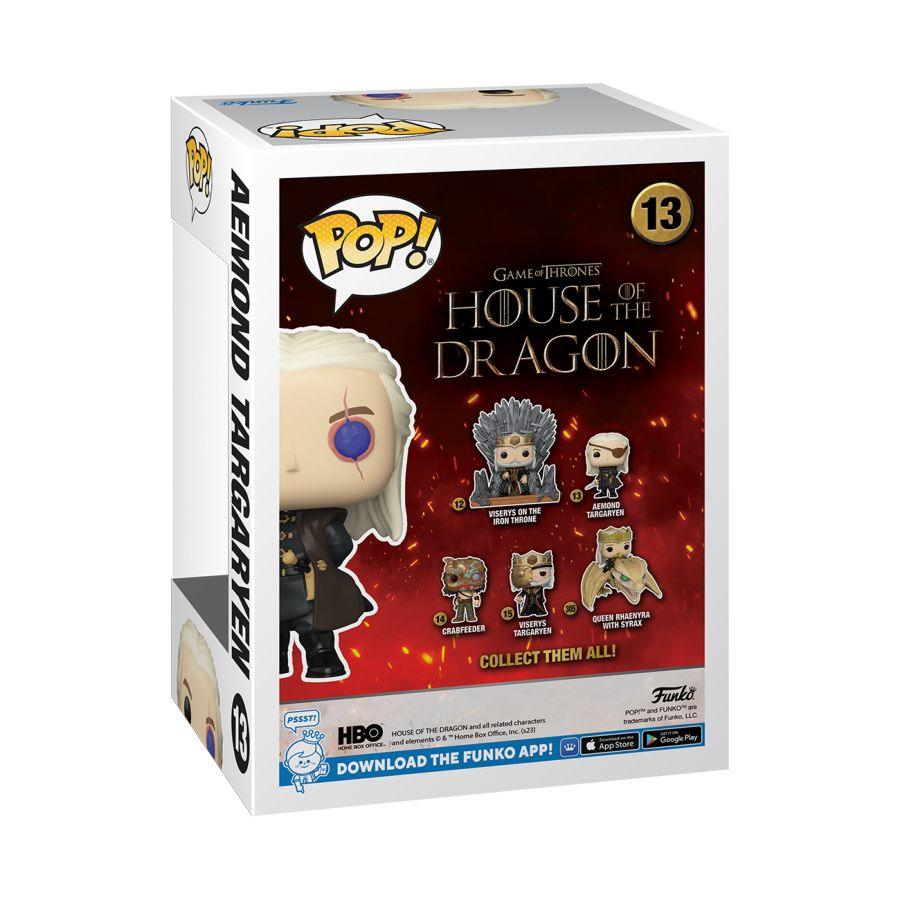 FUN76471 Game of Thrones: House of the Dragon - Aemond Targaryen Pop! Vinyl - Funko - Titan Pop Culture