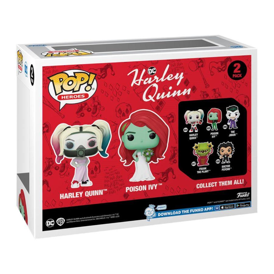 FUN76738 Harley Quinn: Animated TV Series (2019) - Harley Quinn & Poison Ivy Pop! Vinyl 2-Pack [RS] - Funko - Titan Pop Culture