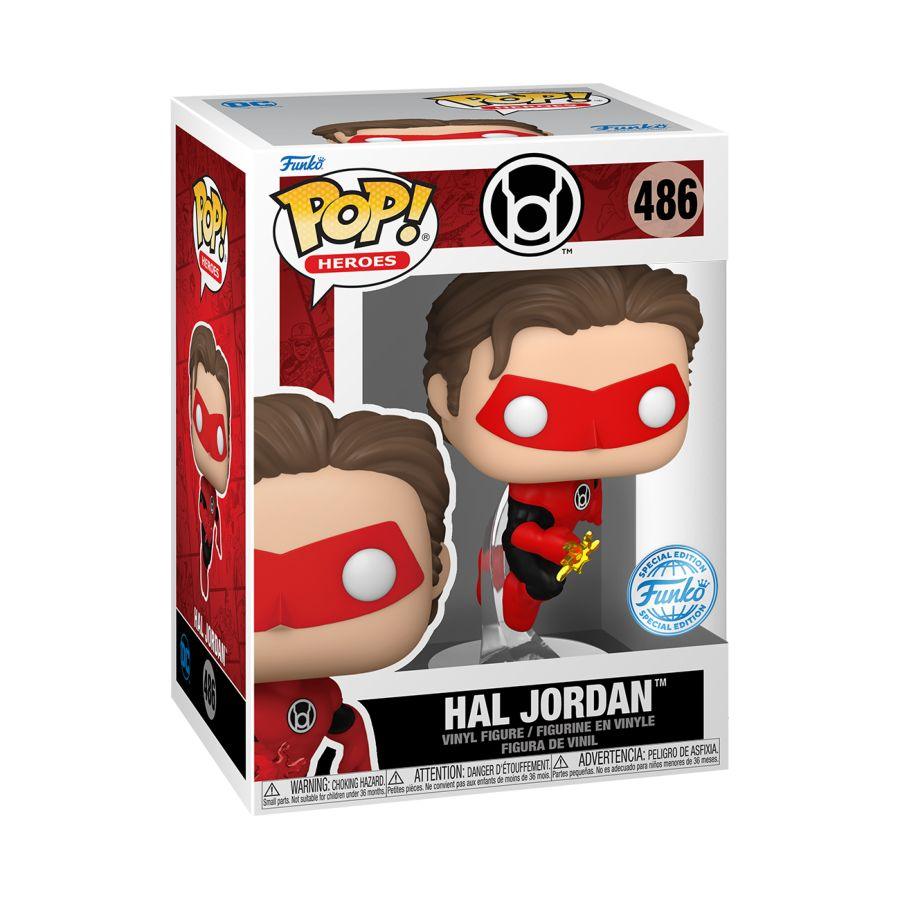 FUN76778 DC Comics - Hal Jordan (Red Lantern) US Exclusive Pop! Vinyl [RS] - Funko - Titan Pop Culture