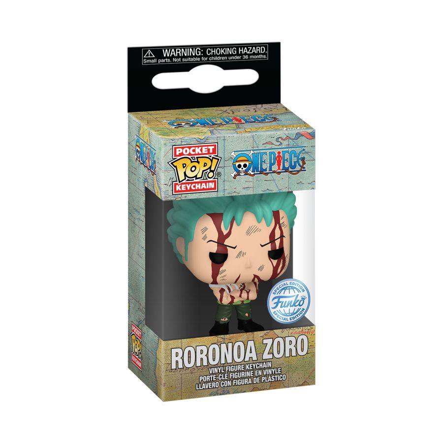 FUN76880 One Piece - Roronoa Zoro "Nothing Happened" US Exclusive Pop! Keychain [RS] - Funko - Titan Pop Culture
