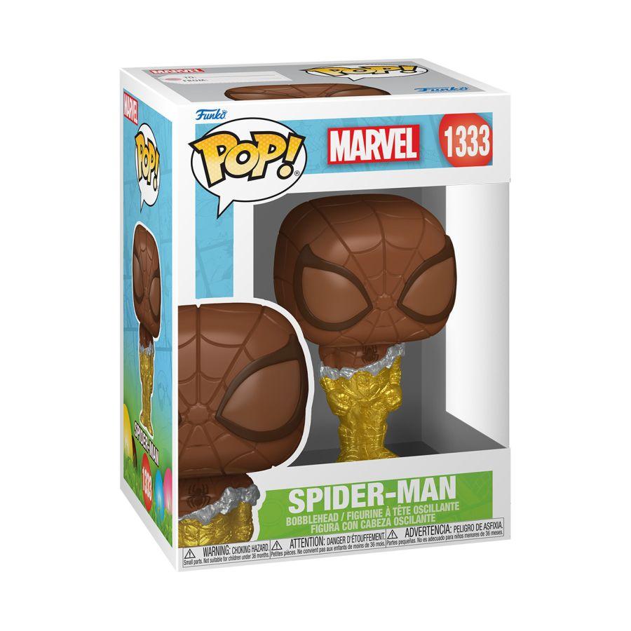 FUN77171 Marvel Comics - Spider-Man (Easter Chocolate) Pop! Vinyl - Funko - Titan Pop Culture