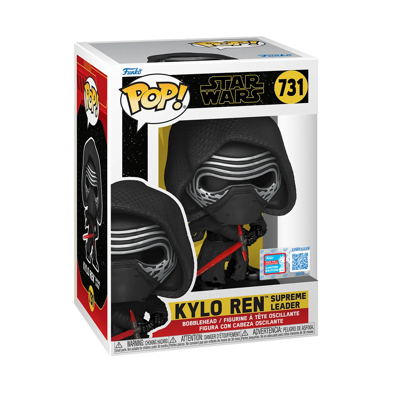 FUN77368 Star Wars: Darkside - Kylo Ren NYCC 2024 US Exclusive Pop! Vinyl [RS] - Funko - Titan Pop Culture