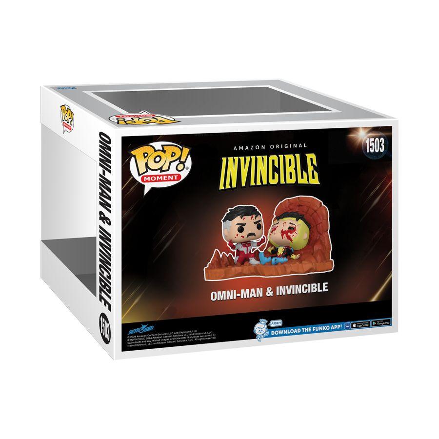 FUN77399 Invincible (TV) - Omni-Man & Invincible "Think Mark" US Exclusive Pop! Moment [RS] - Funko - Titan Pop Culture